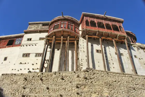 Baltit Fort above Karimabad in the Hunza valley