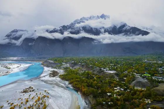 Skardu in autumn, Gilgit-Baltistan